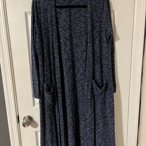 Lularoe medium blue duster